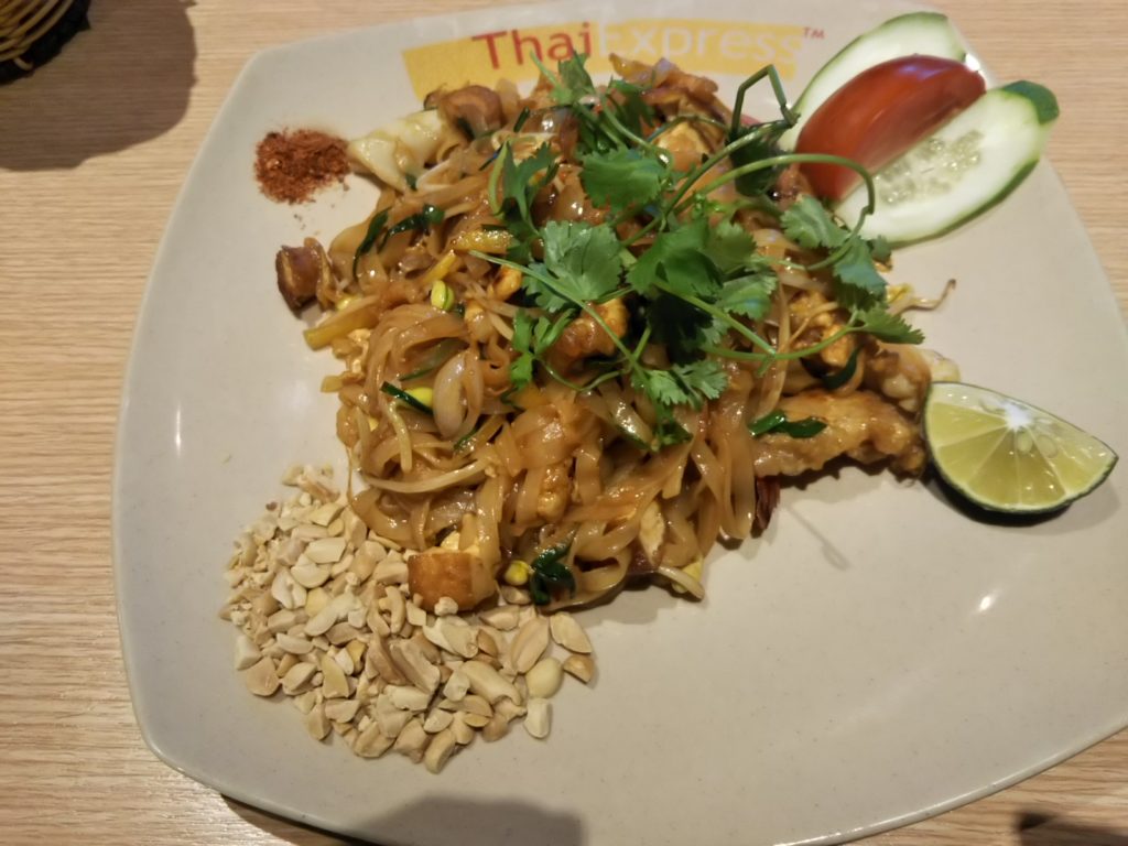 タイ料理のヌードル