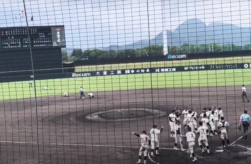 高校野球でサヨナラ勝ち