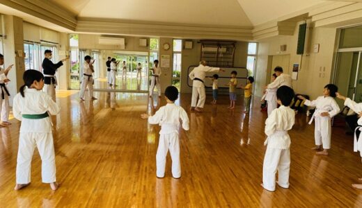 元同じ職場の同僚で中学時代の友達の子供が２名稽古を体験