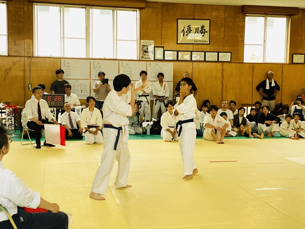 古流剛柔空手道選手権大会植村杯の中学生の部