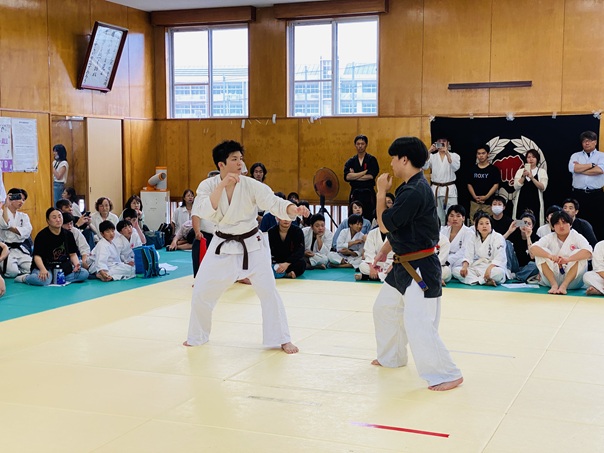 古流剛柔空手道選手権大会植村杯の有級の部決勝戦