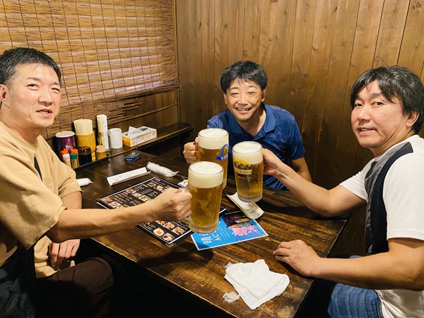 太箪で飲み会