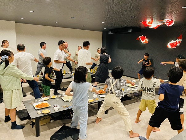 2025年夏の交流会は指導者 道場生 保護者の皆さんで楽しく交流
