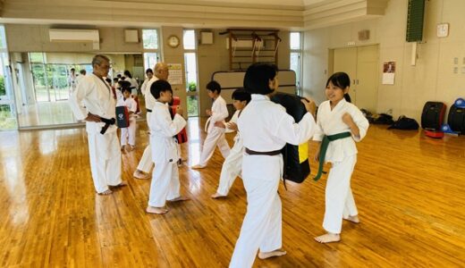 お祭りのせいか稽古への参加者は少なめでした