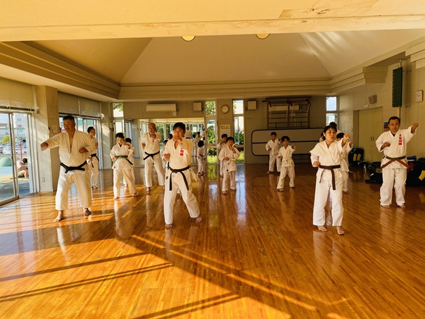 昇級昇段審査に向けた最後の道場生の気持ちを奮い立たせる稽古を