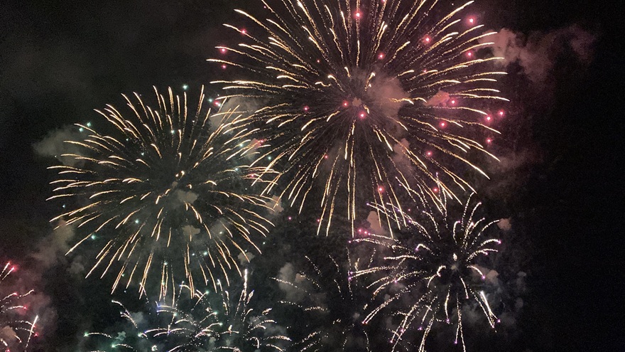 徳島県にし阿波の花火
