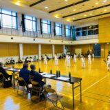 令和7年11月段級位審査に子供8名が挑戦 三木町農村環境改善センターで開催