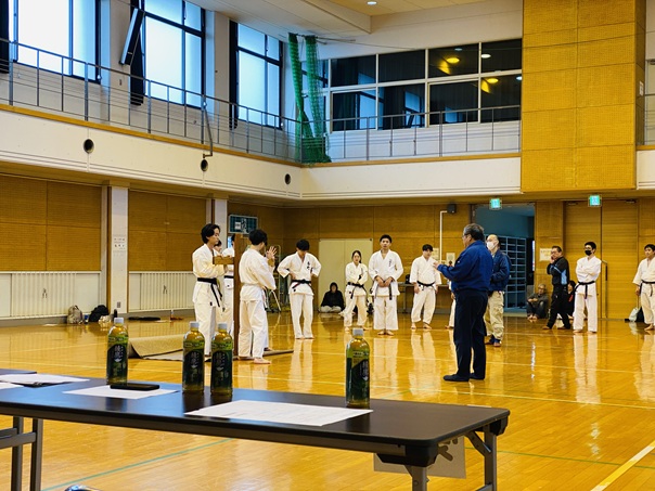 古流剛柔空手昇級昇段審査