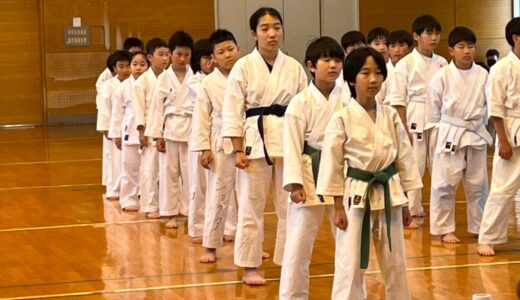 古流剛柔空手道連盟の昇段級位審査に参加しました